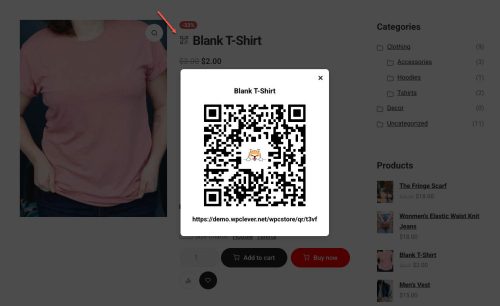 WPC Product QR Code Premium_产品动态二维码插件 - 图片2