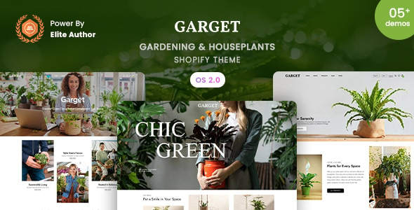 Garget Shopify主题_园艺工具&绿植电商网站模板 Garget Shopify主题_园艺工具&绿植电商网站模板