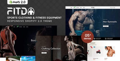 Fitdo运动服Shopify主题_健身器材跨境电商模板 Fitdo运动服Shopify主题_健身器材跨境电商模板