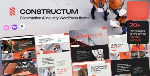Constructum破解版_WordPress主题_建筑工程网站模板 Constructum破解版_WordPress主题_建筑工程网站模板