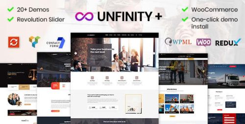 Unfinity WordPress主题_20演示多用途企业建站模板 Unfinity WordPress主题_20演示多用途企业建站模板