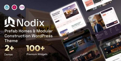 Nodix破解版_预制房屋WordPress主题_模块化建筑网站 Nodix破解版_预制房屋WordPress主题_模块化建筑网站