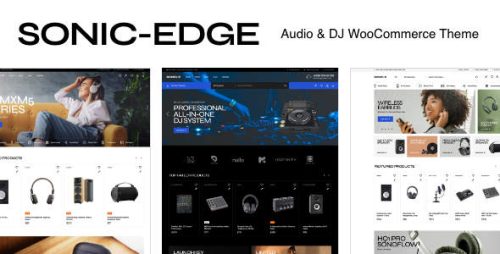 SonicEdge WordPress主题_DJ器材与音响设备电商模板 SonicEdge WordPress主题_DJ器材与音响设备电商模板