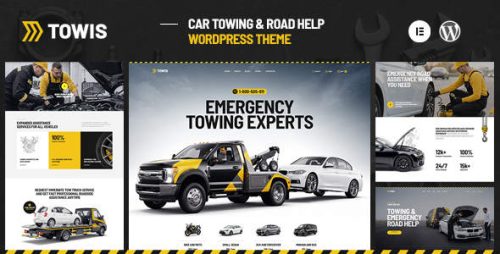 Towis拖车服务WordPress主题_道路救援企业网站模板 Towis拖车服务WordPress主题_道路救援企业网站模板