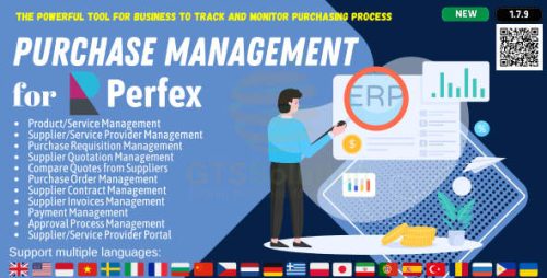 Purchase Management Module_Perfex采购管理模块 Purchase Management Module_Perfex采购管理模块