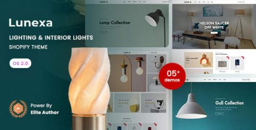 Lunexa Shopify主题_照明灯具跨境电商独立站模板 Lunexa Shopify主题_照明灯具跨境电商独立站模板