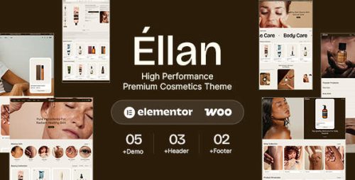 Ellan WordPress主题_美妆护肤品跨境电商模板 Ellan WordPress主题_美妆护肤品跨境电商模板