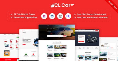 CLCar汽车交易WordPress主题_车辆分类信息建站模板 CLCar汽车交易WordPress主题_车辆分类信息建站模板
