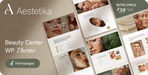 Aestetika美容中心WordPress主题_养生馆网站模板 - 图片1 Aestetika美容中心WordPress主题_养生馆网站模板 - 图片1