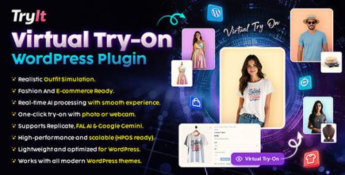 TRYIT汉化版_WooCommerce虚拟试穿插件_线上试衣 - 图片1 TRYIT汉化版_WooCommerce虚拟试穿插件_线上试衣 - 图片1