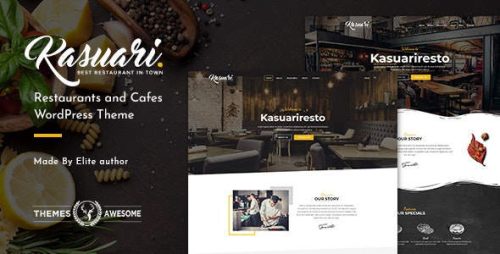 Kasuari餐饮咖啡馆WordPress主题_餐饮门店建站模板 Kasuari餐饮咖啡馆WordPress主题_餐饮门店建站模板