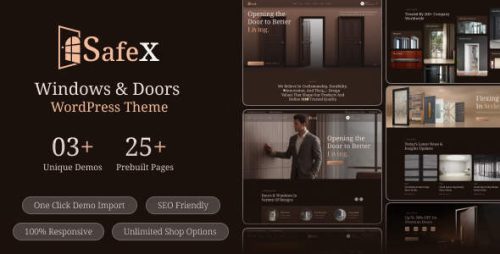 Safex门窗装饰WordPress主题_门窗企业建站模板 Safex门窗装饰WordPress主题_门窗企业建站模板
