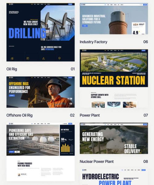 Ore WordPress主题_石油天然气矿业建站模板 - 图片2 Ore WordPress主题_石油天然气矿业建站模板 - 图片2