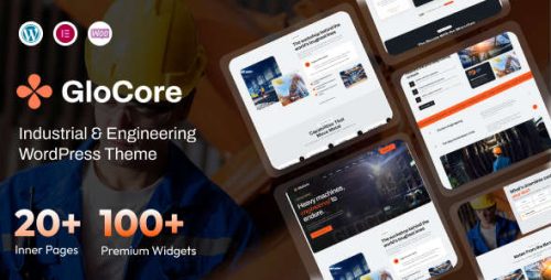 GloCore WordPress主题_工业制造工程企业官网模板 GloCore WordPress主题_工业制造工程企业官网模板