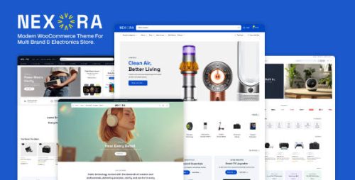 Nexora汉化版_数码电器跨境商城WordPress主题 - 图片1 Nexora汉化版_数码电器跨境商城WordPress主题 - 图片1