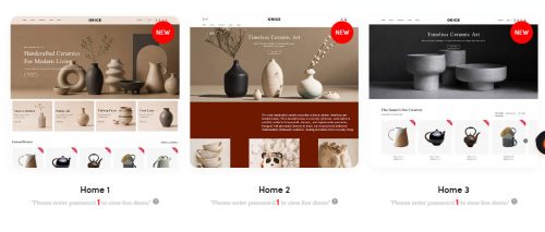 Orice陶瓷陶艺Shopify主题_轻奢家居饰品跨境电商模板 - 图片2 Orice陶瓷陶艺Shopify主题_轻奢家居饰品跨境电商模板 - 图片2