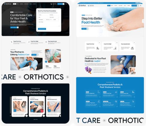CliniFoot足科诊所WordPress主题_足疗足浴网站模板 - 图片3