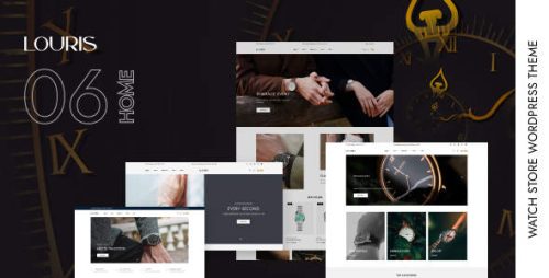 Louris WordPress主题_游戏装备与手表跨境电商模板 - 图片1 Louris WordPress主题_游戏装备与手表跨境电商模板 - 图片1