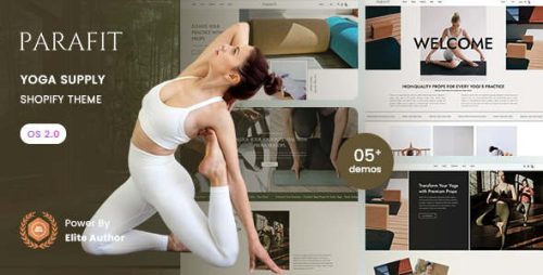 Parafit瑜伽用品Shopify主题_运动用品跨境电商模板 Parafit瑜伽用品Shopify主题_运动用品跨境电商模板