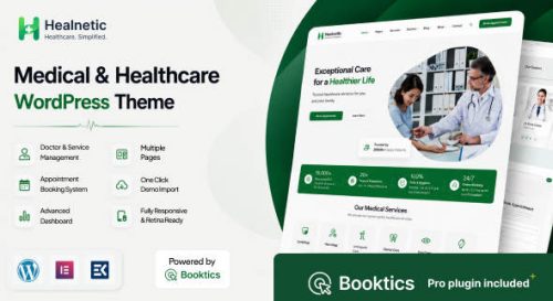 Healnetic医疗保健WordPress主题_医疗机构网站模板 Healnetic医疗保健WordPress主题_医疗机构网站模板