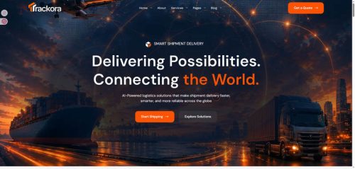Trackora WordPress主题_物流货运供应链企业模板 - 图片4