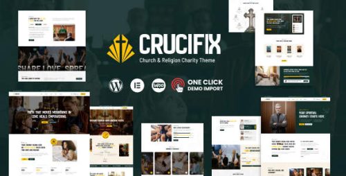 Crucifix WordPress主题_教堂宗教公益非营利网站模板 Crucifix WordPress主题_教堂宗教公益非营利网站模板