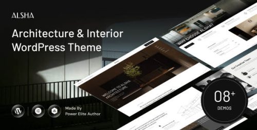 Alsha WordPress主题_室内装修设计企业建站模板 Alsha WordPress主题_室内装修设计企业建站模板