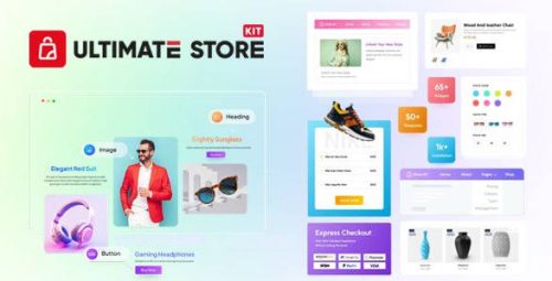 Ultimate Store Kit Pro汉化版_电商页面设计Elementor组件 Ultimate Store Kit Pro汉化版_电商页面设计Elementor组件