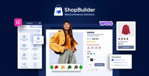 ShopBuilder Pro汉化版_Elementor电商页面定制插件 ShopBuilder Pro汉化版_Elementor电商页面定制插件