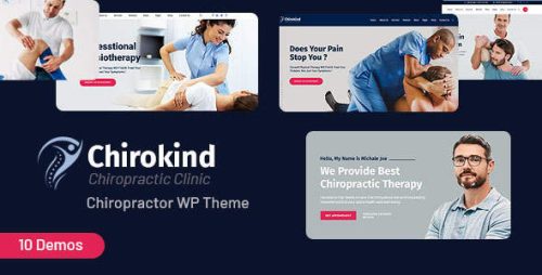 Chirokind WordPress主题_脊椎康复治疗诊所网站模板 Chirokind WordPress主题_脊椎康复治疗诊所网站模板