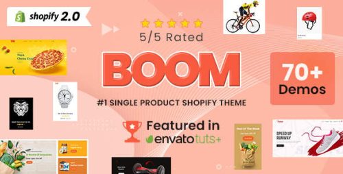 Boom Shopify主题_70多演示爆款单品专营电商模板 Boom Shopify主题_70多演示爆款单品专营电商模板