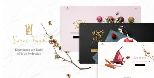 SweetTooth甜品蛋糕WordPress主题 烘焙甜点店电商网站模板 SweetTooth甜品蛋糕WordPress主题 烘焙甜点店电商网站模板
