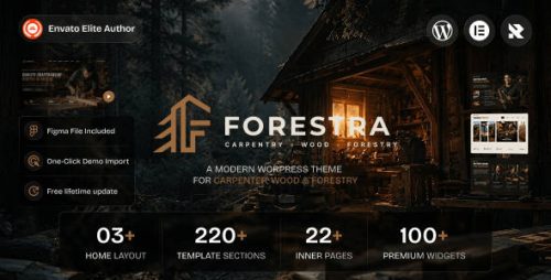 Forestra WordPress主题_木材供应&家具制造商网站模板 Forestra WordPress主题_木材供应&家具制造商网站模板