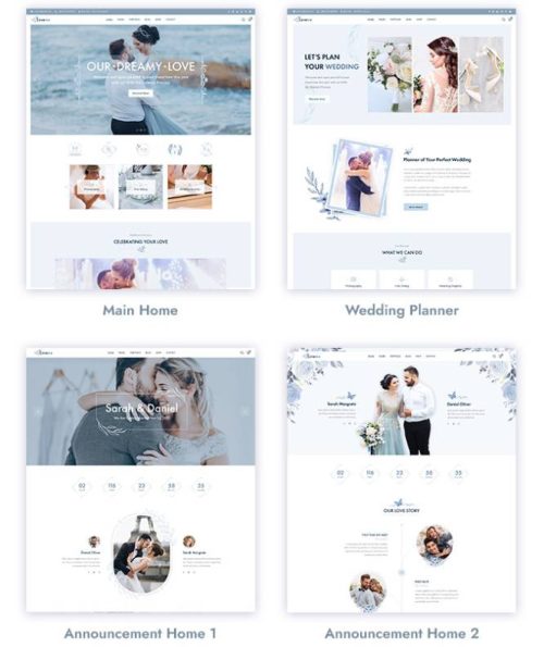 Loveme WordPress主题_婚礼策划&婚庆摄影公司网站模板 - 图片2