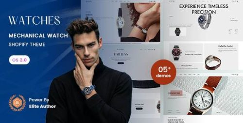 Watches Shopify主题下载_机械手表商城电商模板 Watches Shopify主题下载_机械手表商城电商模板