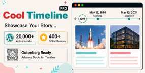 Cool Timeline Pro汉化版_历史历程时间线WordPress插件