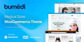 Bumedi v1.1 WordPress医疗器械用品跨境电商主题