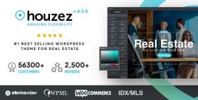 Houzez汉化版_房地产中介公司网站WordPress主题