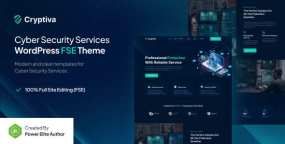 Cryptiva 1.0.3 WordPress网络安全服务企业主题