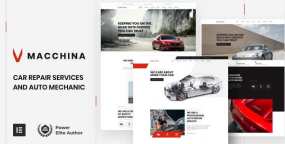 Macchina破解版_WordPress汽车保养服务网站主题