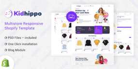 Kidhippo v1.2 Shopify母婴用品&童装电商主题