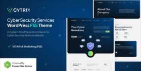 Cytrix网络安全公司WordPress主题_互联网企业网站模板