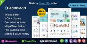 HealthMart PrestaShop主题_医疗器械/保健品电商模板