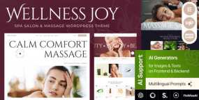 Wellness Joy_WordPress水疗SPA沙龙企业主题