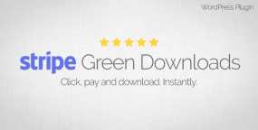 Stripe Green Downloads 2.0.8 WordPress文件销售收款插件