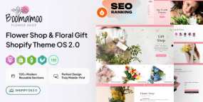 Boomamoo花店与鲜花礼品Shopify主题 v2.1.0