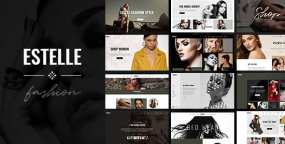 Estelle WordPress主题_时装品牌&模特公司建站模板