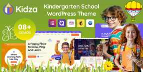 WordPress主题Kidza v1.0.1 | 幼儿园教育机构建站模板