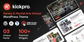 Kickpro破解版_WordPress武术学校与格斗培训主题