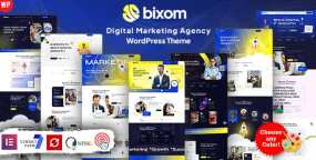Bixom 1.0.1 WordPress数字营销企业建站主题